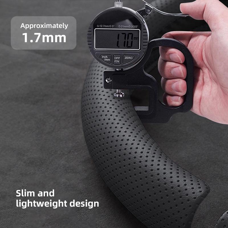 Car Leather Steering Wheel Sleeve Breathable Grip Handle Cover For Jeep Renegade Wagoneer Avenger Recon Wrangler JK Valve Stem ANT1