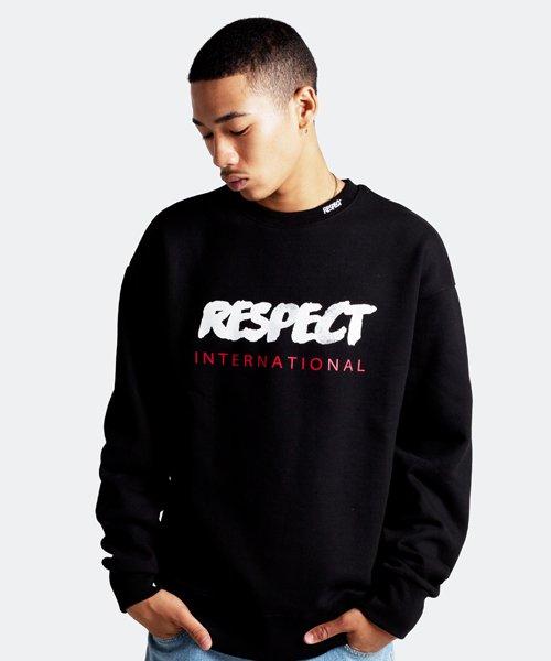 Свитшот с международным логотипом Respect Black/M