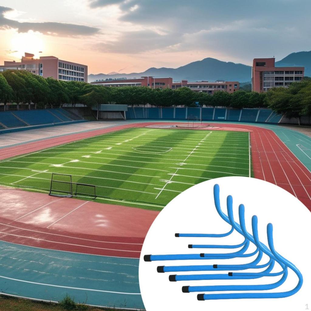 5 Agility Hurdles, Training Equipment for Indoor Sports