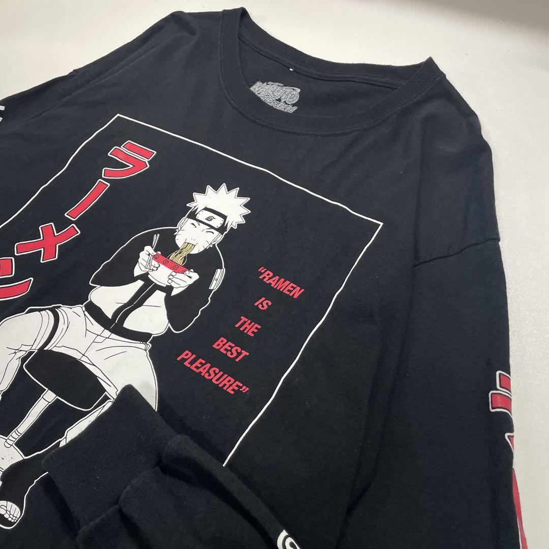 

[USED] Naruto Shippuden Ramen Ichiraku Character T-Shirt, Anime, Long Sleeve, Men s, Size L