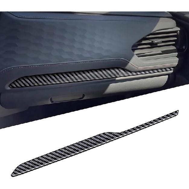 for 2025 Subaru Forester Gear Shift Panel Frame Cover, ABS Carbon Fiber Style Car Gear Shift Knob Cover Center Console Deco Cover Trim