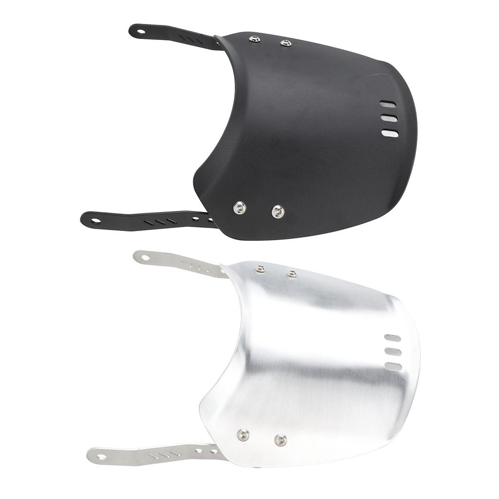 Motorcycle Windshield Protective Wind Deflector Windscreen Front Flyscreen with Mount Replacement Fo