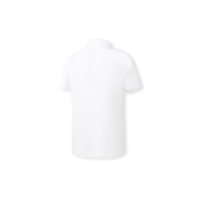 FILA Tennis Moisture-Wicking Antibacterial Fashion Polo Shirt Men tops Jade-White A11M633109FWT