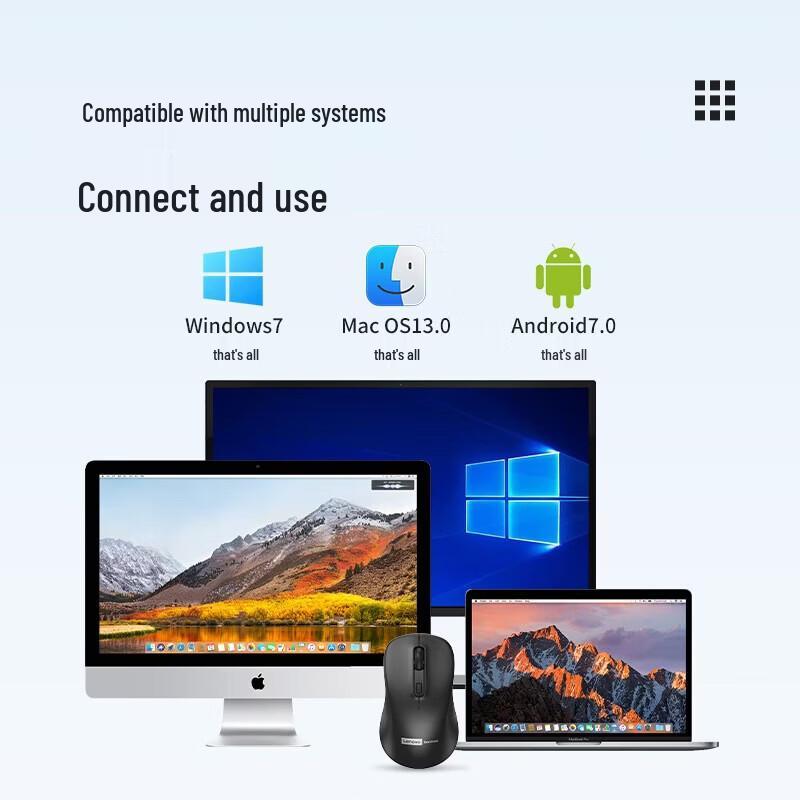 Lenovo M261 Dual-Mode Wireless Mouse