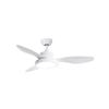 Ventilateur de plafond - SPC - Conforto DC Lite 2 - Moteur DC 42W - Luminosité réglable - Design blanc