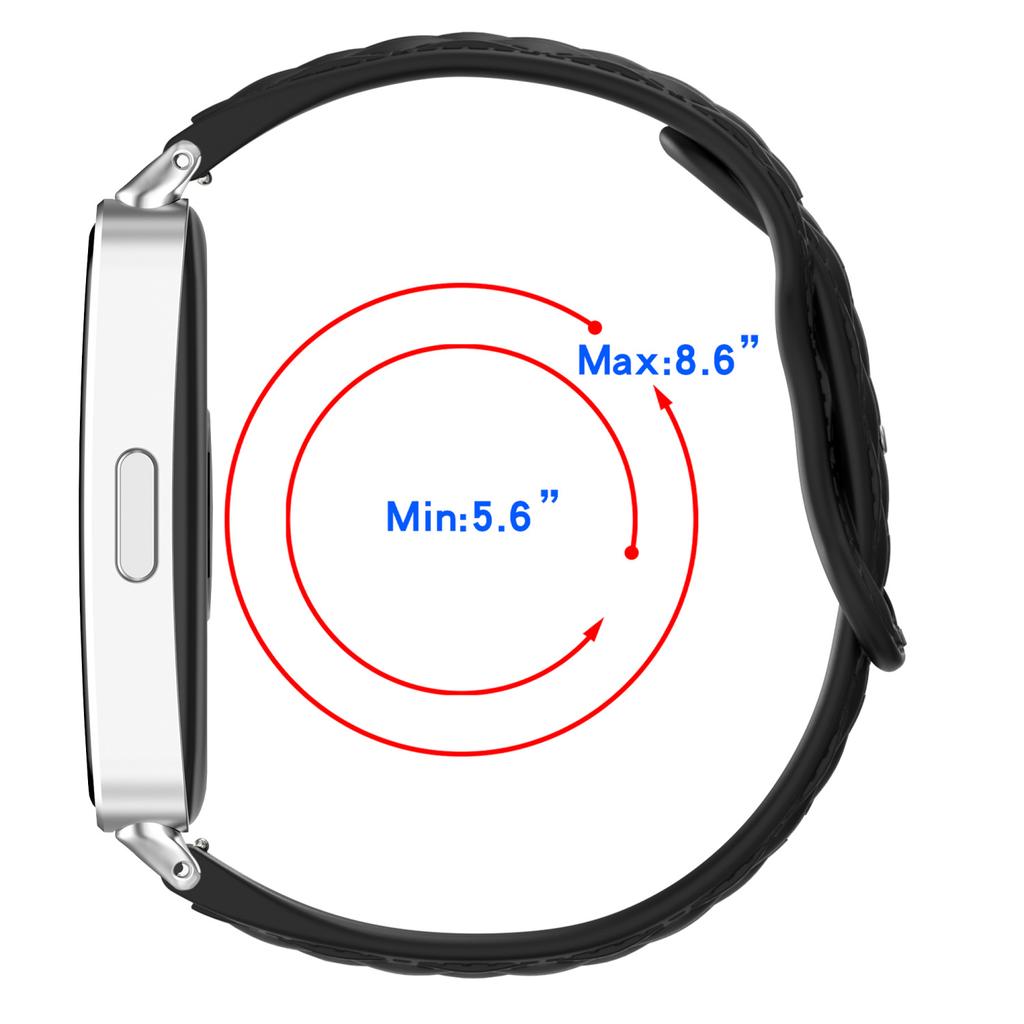 Diamond Patterned Butterfly Buckle Silicone Waterproof Strap Suitable For HUAWEI Band 11/11 Pro for Huawei Wristband 10 9 8