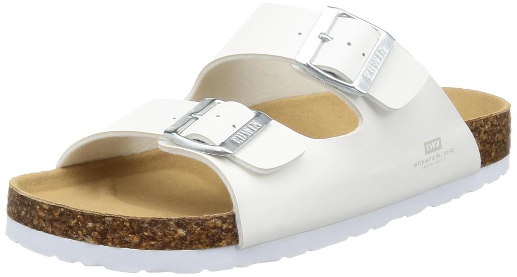 Edwin Comfort Sandals SED1001 Size cm Men's WH, 28.0