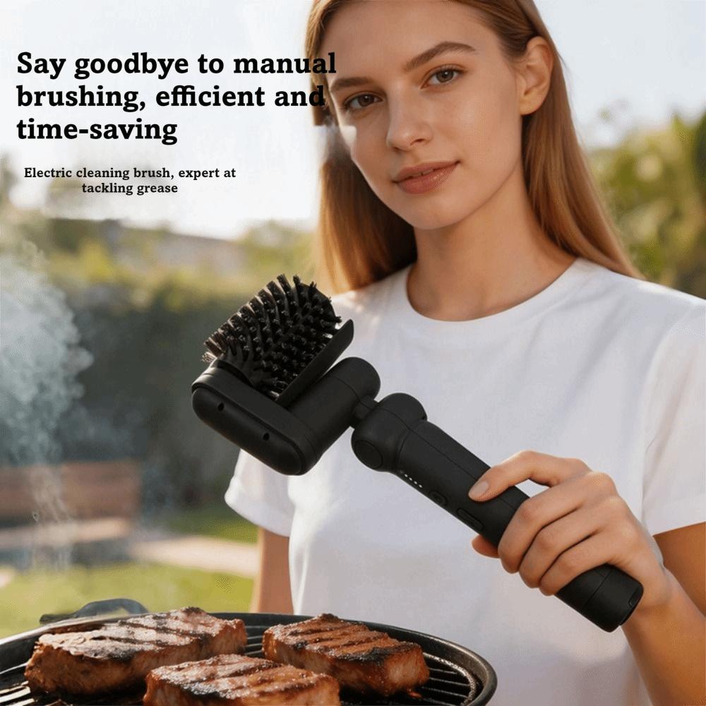 Detachable BBQ Cleaning Brush Efficient Barbecue Cleaner Tools Electric Grill Brush  Backyard