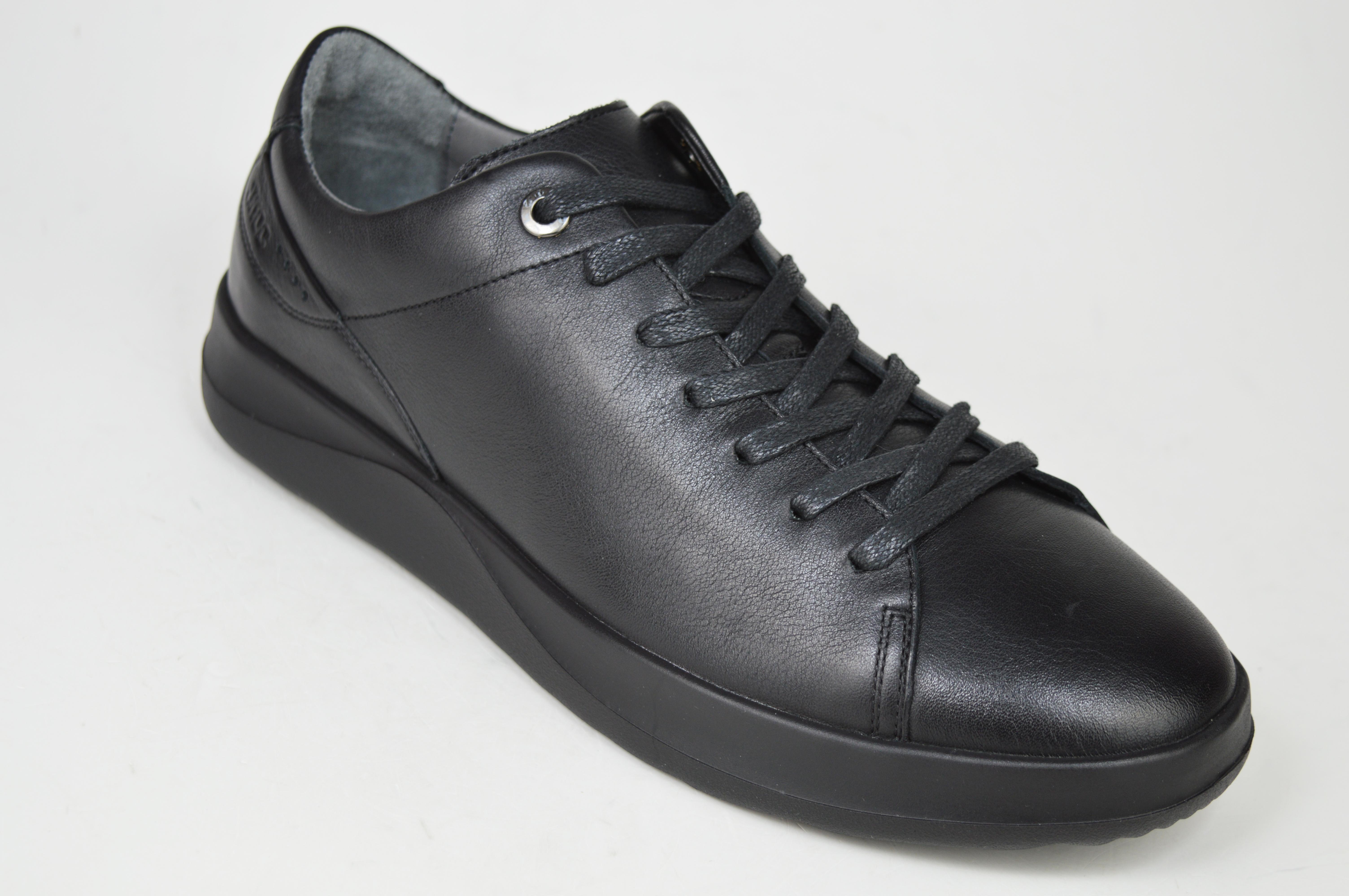 

Кросівки ikos 17251 40 Чорні шкіра 45 чорний