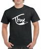 Tanner Fox TFox Logo Black Cotton T-Shirt