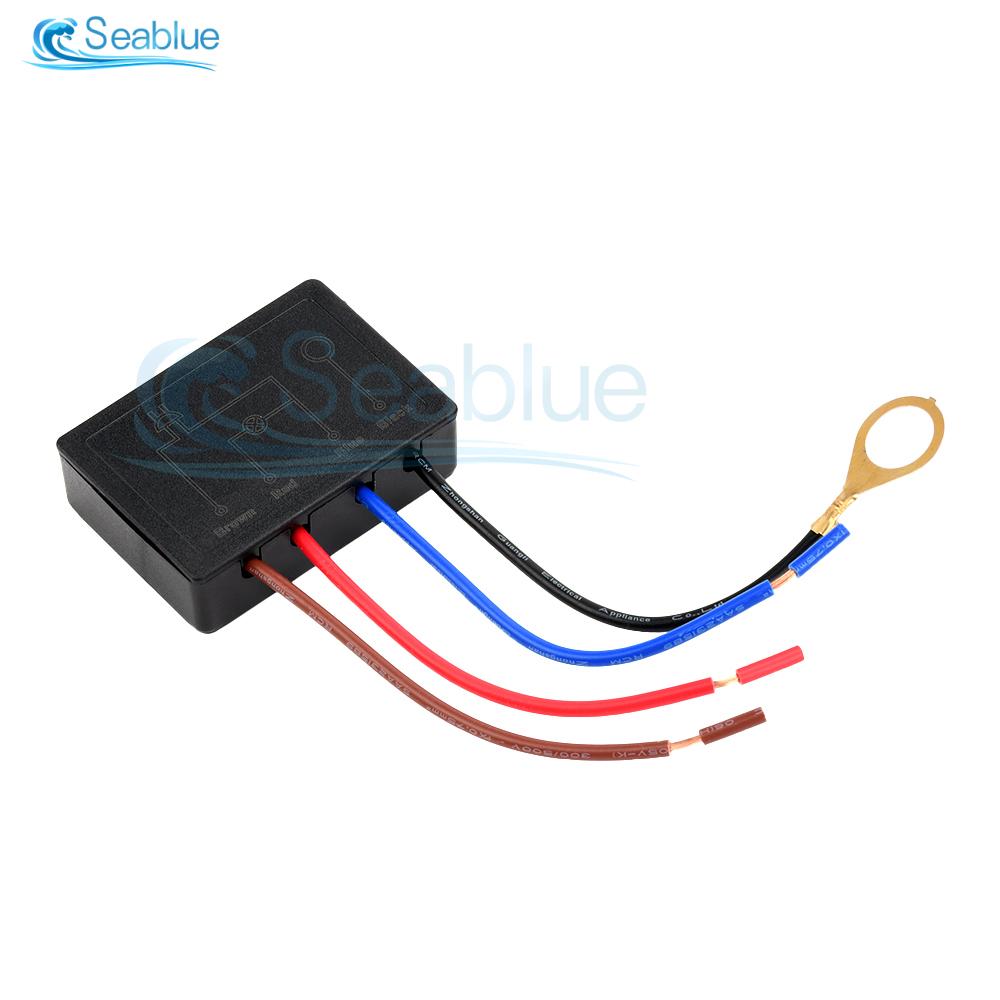 AC 110-230V 1A 3A Touch Light Switch Table Lamp Dimmer Control Module Sensor Touch Switch 4 Stage Dimming LED Incandescent Lamps