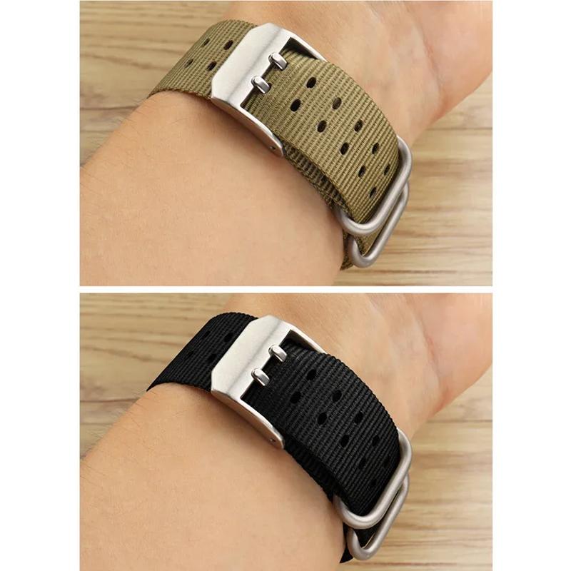 Nylonklockarmband för luminox 3051 3080 3150 8800 klockband sport mäns klockor armband klockarmband 22mm 23mm