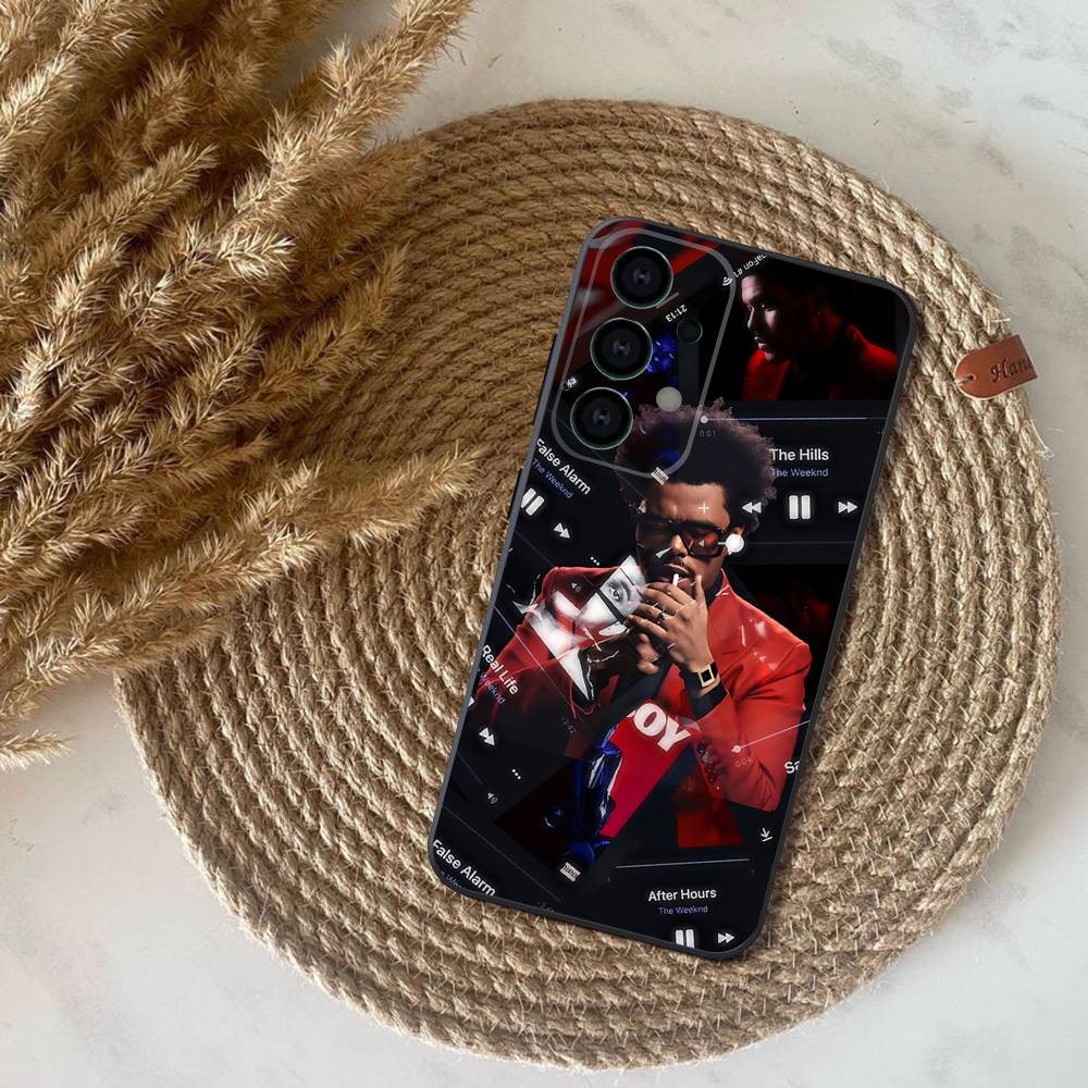 The W-Weeknd XO Phone Case For Samsung S25,S24,S21,S22,S23,S30,Ultra,S20,Plus,Fe,Lite,Note,10,9,5G Black Cover