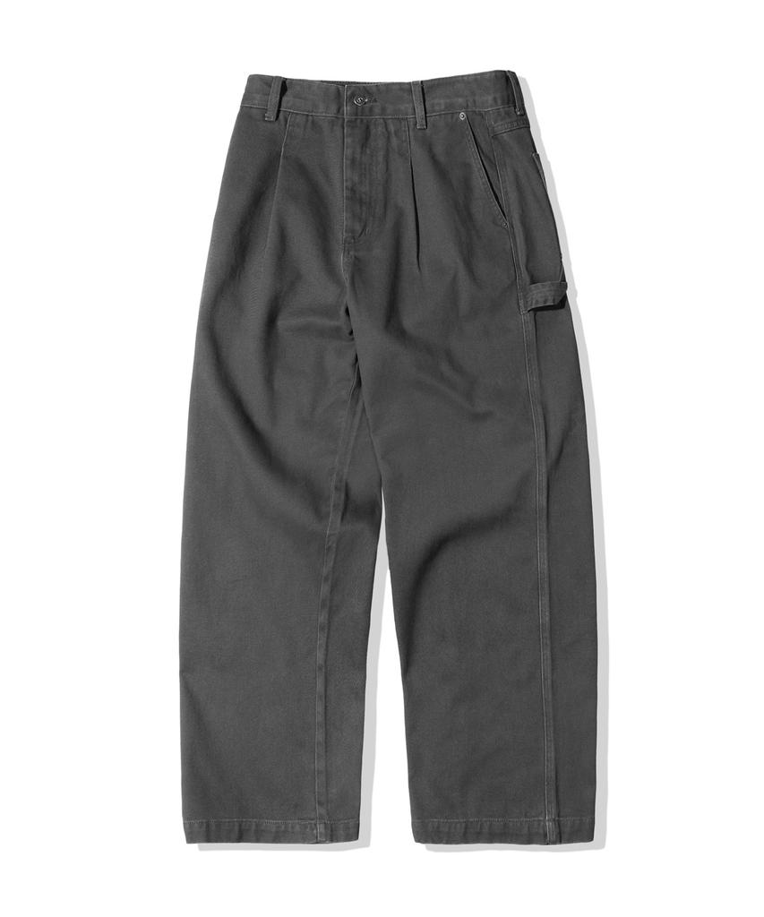 CGP One-Pleat Carpenter Pants_Charcoal (Type A)