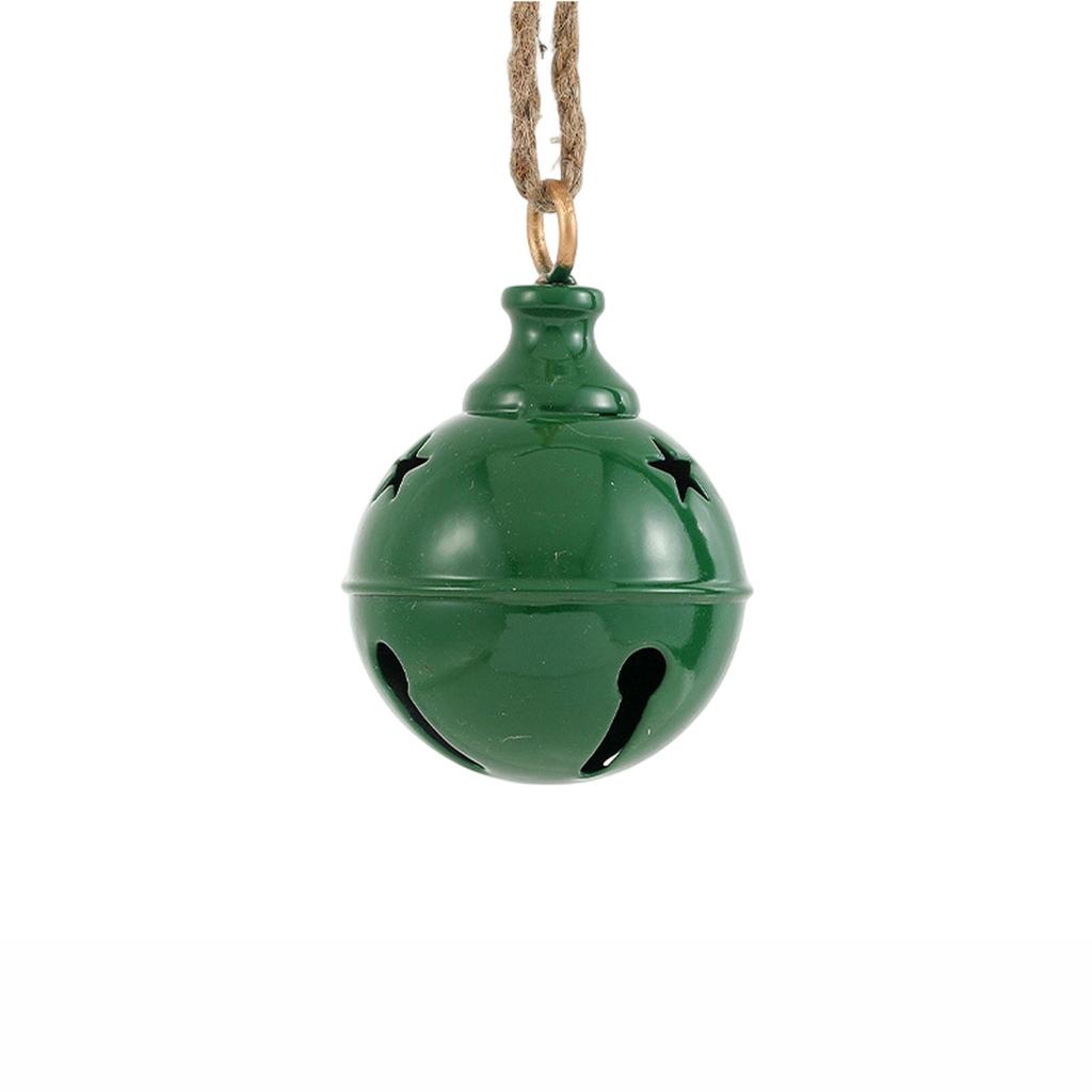 Christmas Bell Decorations Iron Atmosphere Large Ornaments To Decorate The Christmas Tree Creative Pendants