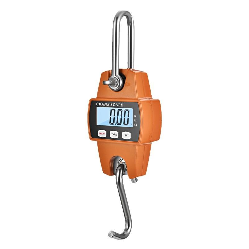 Industrial Electronic Crane Scale, 300kg Capacity, Portable Hook Hanging Scale