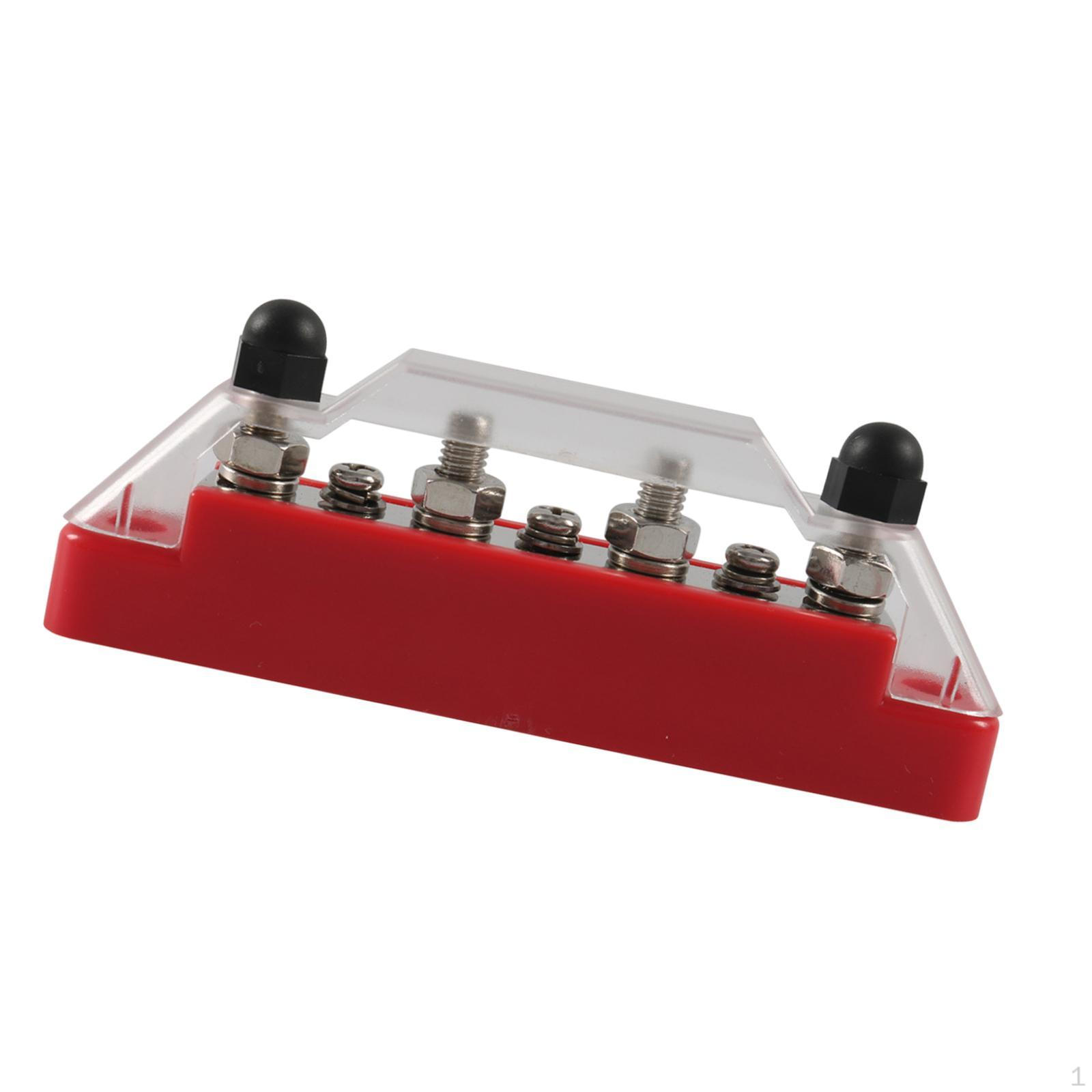 

Marine Power Distribution Terminal Block Bus Bar High Performance Convenient Insulated Busbar for червоний