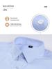 Men's Professional Striped Modal Long-Sleeve Shirt, Non-Iron, Casual Business Wear for Spring and Autumn