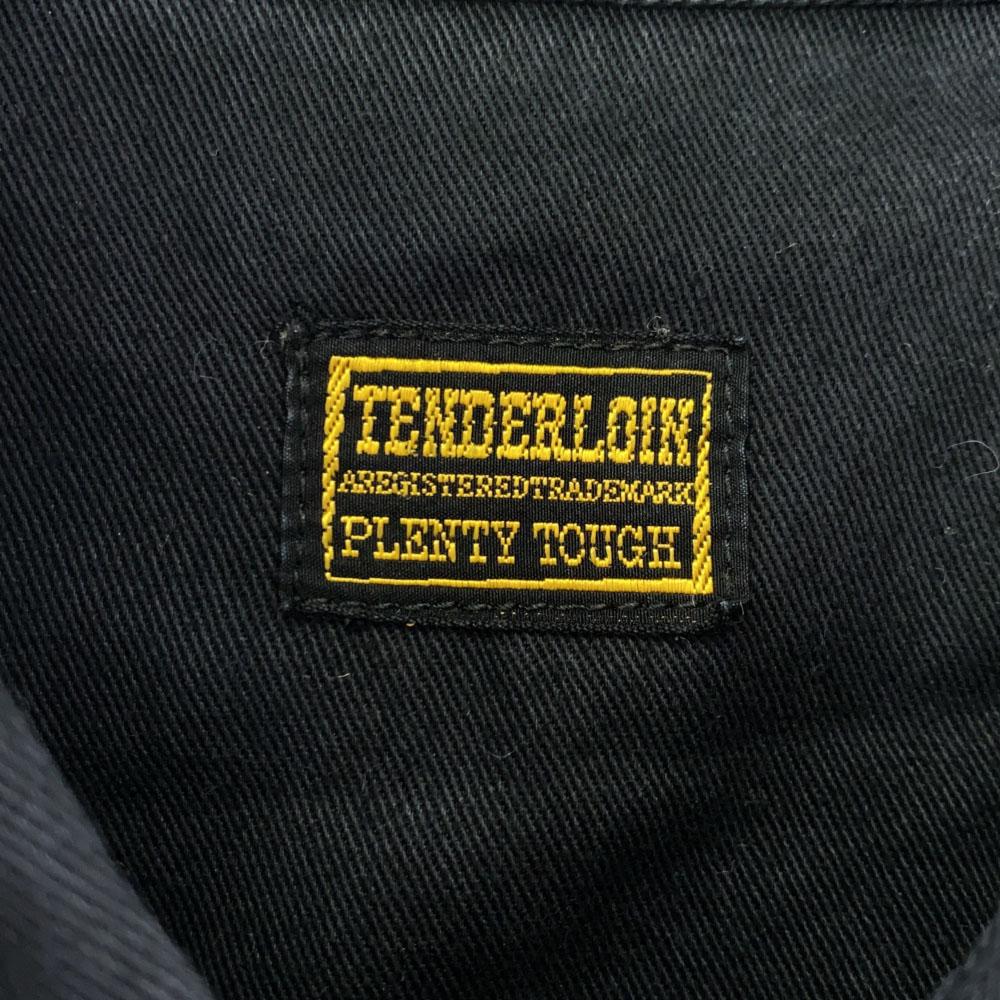 TENDERLOIN Made In Japan Long Sleeve Cotton Shirt S Black Men's Used