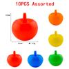 10PCS Novelty Spinning Tops Toys Easter Egg Fidget Spinner for Kids Classroom Prizes Birthday Goodie Bag Stuffers