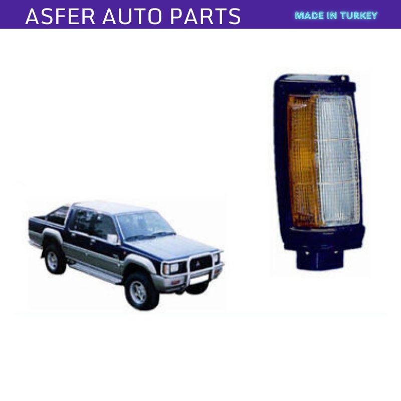 Signal Lamp Front Right Left 2 Piece Set for Mitsubishi L200 1996-1998 Oem MB527090 MB527089