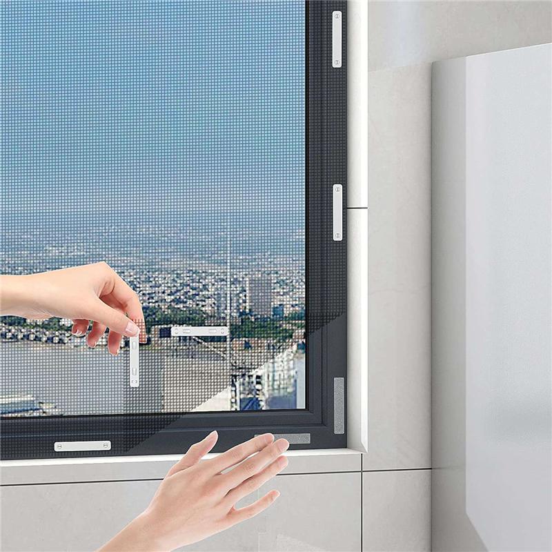 

A34R Magnets For Fly Screens, Pack Of 12 Fly Screens, Windows,Magnetic Strips, Magnetic Clip, Magnetic Closure For Fly Screen белый