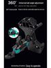 Motorcycle Phone Navigation Silicone Shock Absorption Holder with U- and Y-shaped Brackets