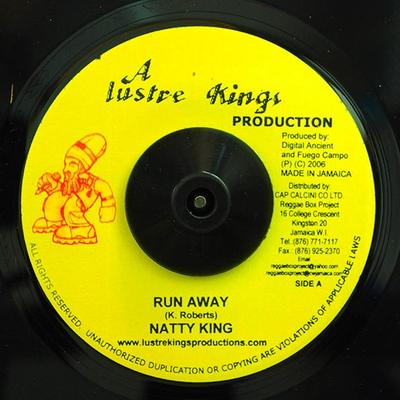 7inch Record NATTY KING / MARK MESSUM - Run Away / Way Back To Love NONE Lustre Kings 2006 Jamaica Reggae, Ska & Dub Used