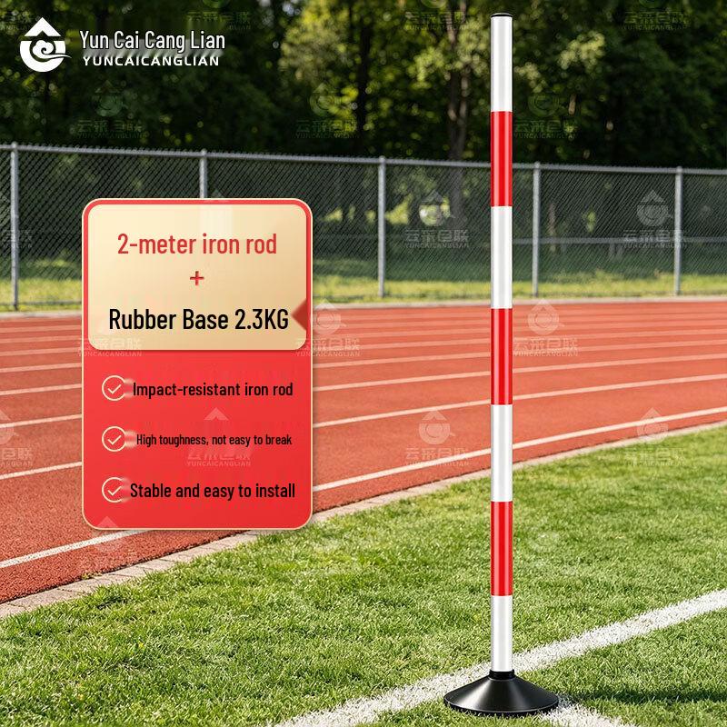 Traffic Obstacle Marker Pole with Rubber Base