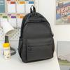 Schoolbag Schoolbag for Female Students Ins Wind Simple Korean Version of Casual Junior High School Students Backpack Large Capacity High School