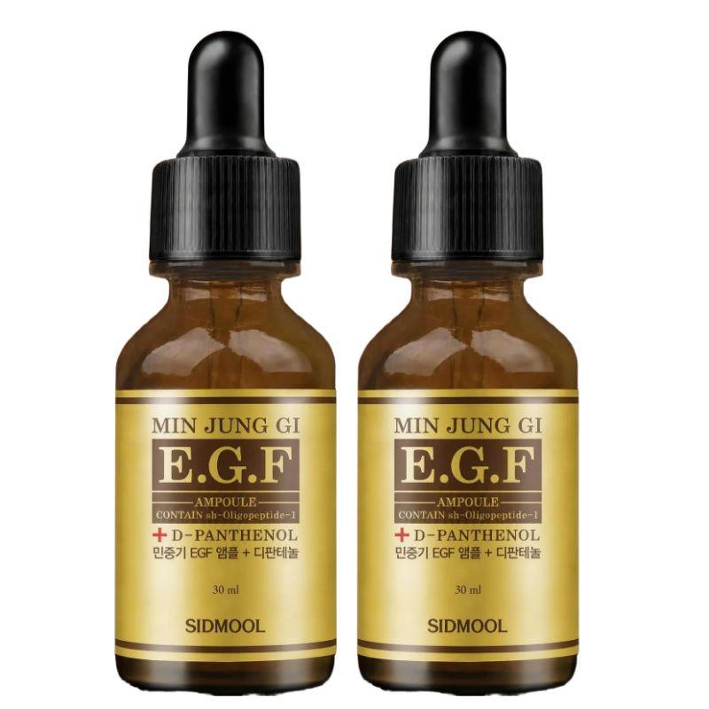 SIDMOOL Min Jung Gi EGF + D-Panthenol Ampoule 30ml EGF 10ppm Panthenol 10% Adenosine 0.04%