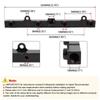 K-Series Heavy Fuel Rail Kit High Flow  Fuel Rail with Oil Gauge for K20-K24 Series - Auto Accessory