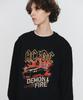 Beulabado Acdc Demon Fire Sweatshirt Bk (Brent2325)
