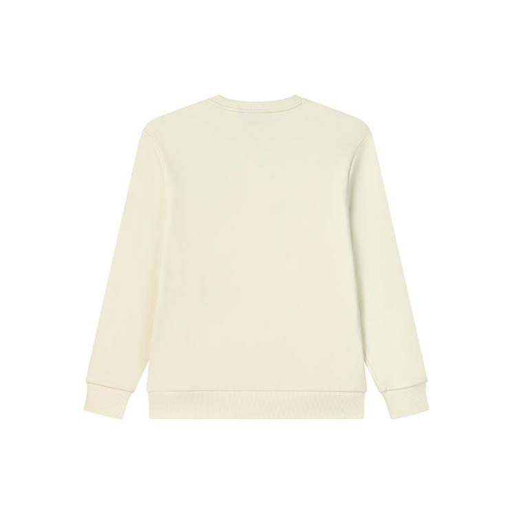 New FILA Sweatshirts Men's Mist Lotus White F11M249213FIV