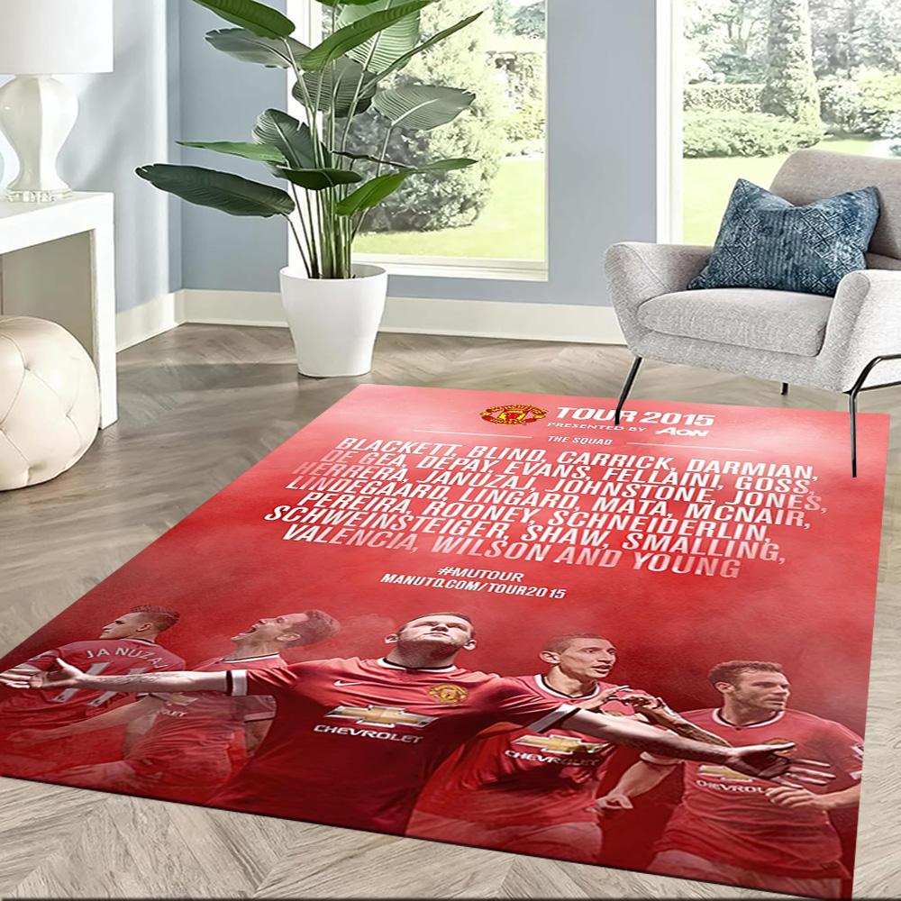 Manchester Area Rug Perfect For Study Room Game Room Balcony Hallway Antislip Carpet Decorate Offices Luxury Gift For Birthday Christmas Wedding