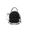 Schoolbag Korean niche polka dot chain backpack casual Korean ins personalized foreign style backpack tide mini portable schoolbag