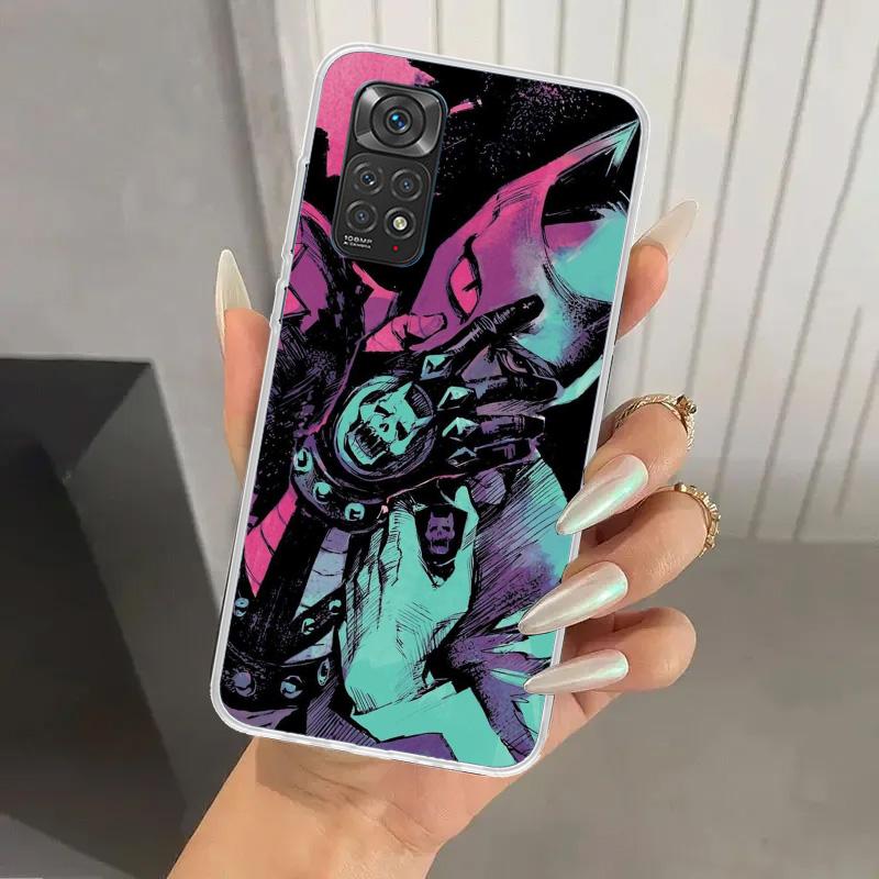 

Чехол для телефона JoJo Adventure Killer Queen для Xiaomi Redmi Note 14 13 12S 12 11S 11 Pro Plus 11T 11E 10S 9 9S Мягкий чехол Принт Защитный Redmi Note 12 Pro 5G