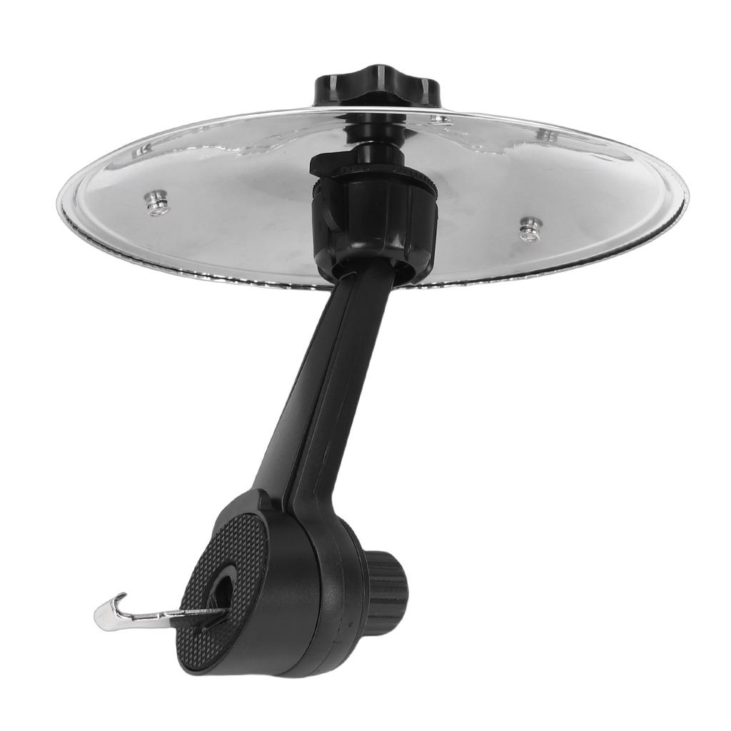 2 Pcs Car Cymbal Silver Clear Sound Small Car Crash Cymbal Air Vent Decor for Drummers Music Lovers
