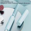 Lightweight Rechargeable Hair Straightener Brush Anti Scald Comb with Quick Heat Up Adjustable Temperature for Travel