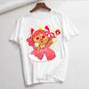 Shadow Milk Cookie Run Kingdom Pure Vanilla Cookie Print Ladies Tshirt Ladies Casual ocollar Shirt Short Sleeve Ladies