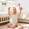Soothing Toy for Teething Babies Baby Giraffe Infants, Food-Grade Silicone Chew Stick Gum Relief, Teether BPA-Free 0-12 Months, Soft Massage