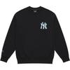 New MLB New York Yankees Basic Collection 24FW Sweatshirt Unisex Black 3AMTB1344-50BKS