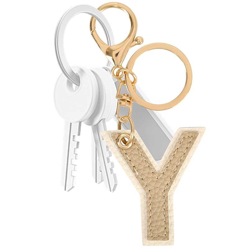 

[Gineman] English letters key ring initial accessories ladies men s cute present charm souvenir wallet handbag pendant accessories key ring