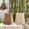 1Pc Retro Handmade Woven Vase Home Decoration Imitation Rattan Flower Vase Plant Potted  Flower Basket Home Storage Organizer