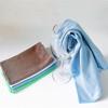 1Pc Microfiber Glass Mirror Cleaning Cloth Kitchen Towel Wipe Wine Napkin Metal Polishing Car Window Clean