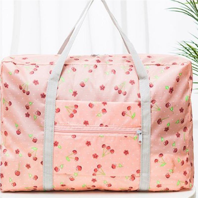 Large Capacity Travel Bag Foldable Travel Bag Suitable For Business Trips Travel Sports And Fitness Weekend Overnight Bags Women