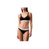 Letter Underbreathable Comfortable Sports Bra Women Underwear Black 000QF7900E-UB1