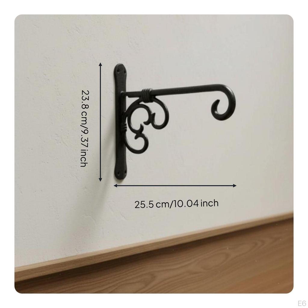 Cast HeavyDuty Coat Hook Decorative Rustic Wall Heavy Duty Vintage Style Hat Rack for Entryway,