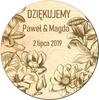 Thank You for Wedding Guests, Wedding Magnet Mk26