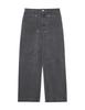Roars Pigment Dyed Work Pants - Charcoal